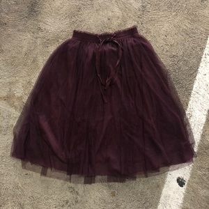 LC lauren conrad midi skirt